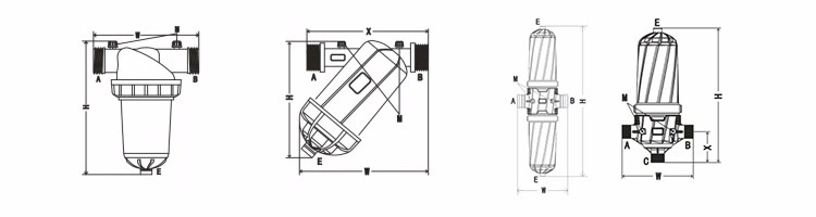 Automatic Backwash Filter System with 3