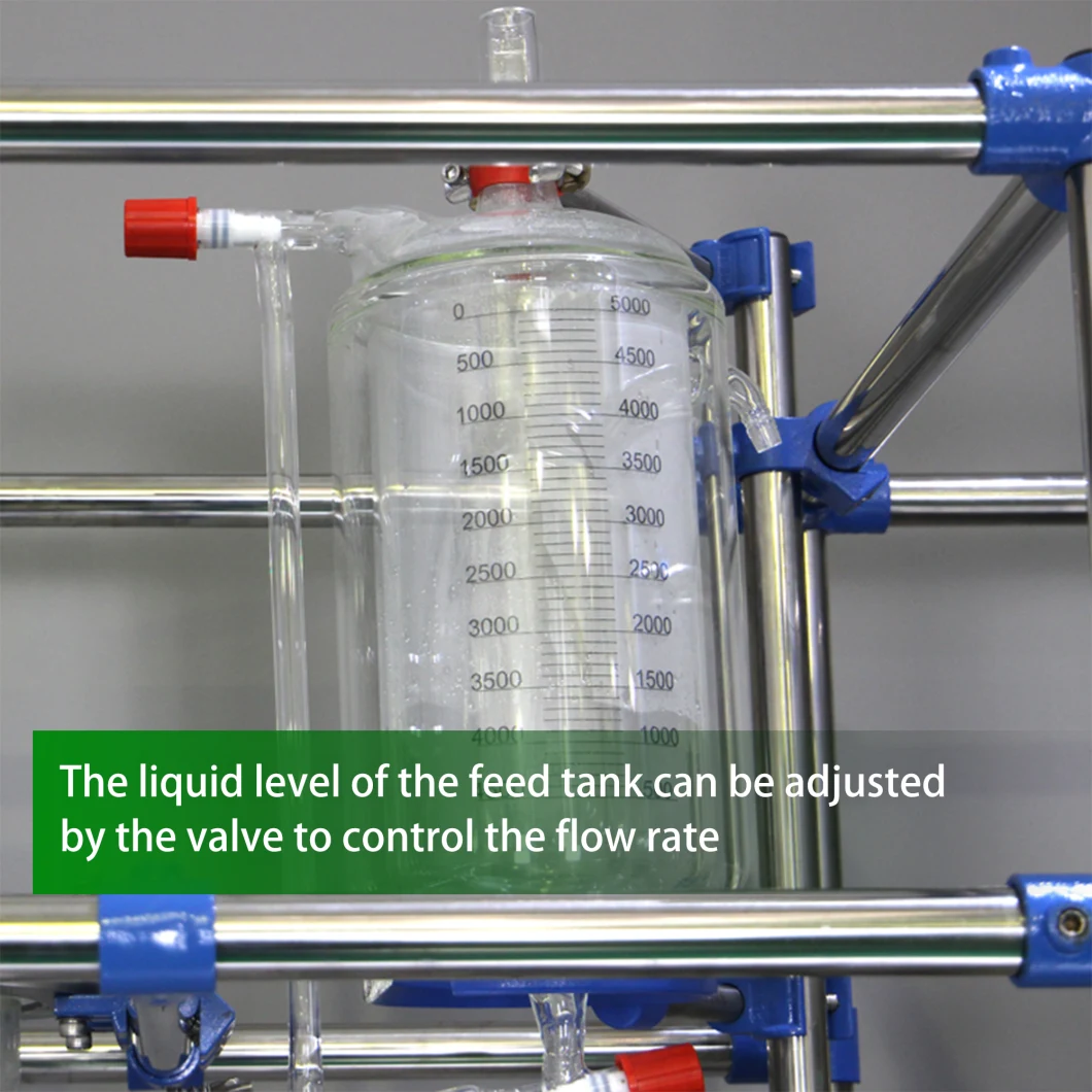 Stock Available Short Path Wiped Film for Essential Distillate